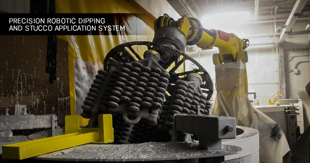 Robotic Shell Building in Investment Casting